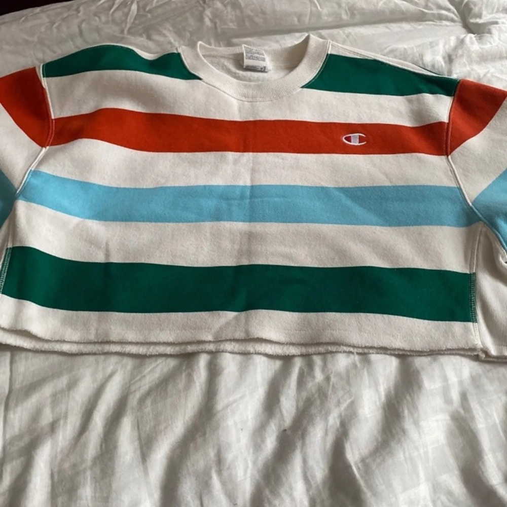 Cropped champion sweatshirt
